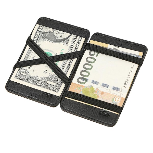Magic Wallet korthållare vertikal - Olika färger Brun