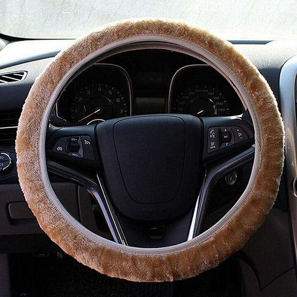 Fluffy rattmuff - Forskjellige farger Beige