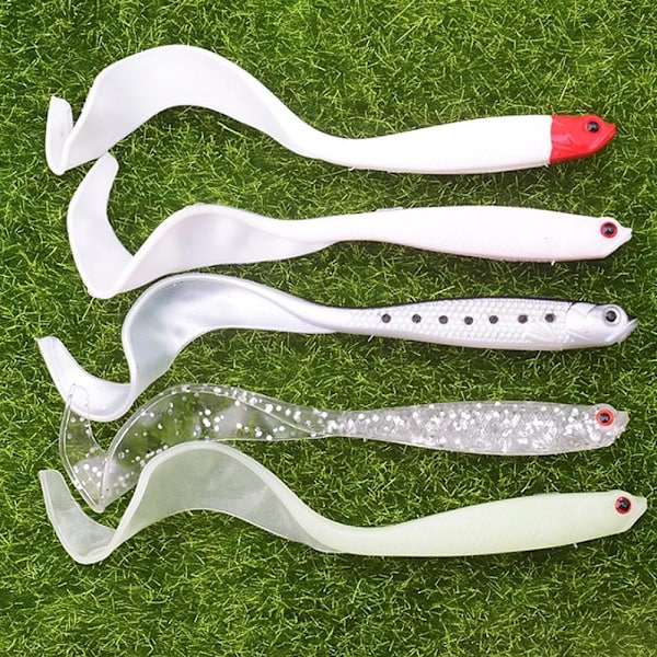 10-pak Jiggar Medium Long Tail 120 mm
