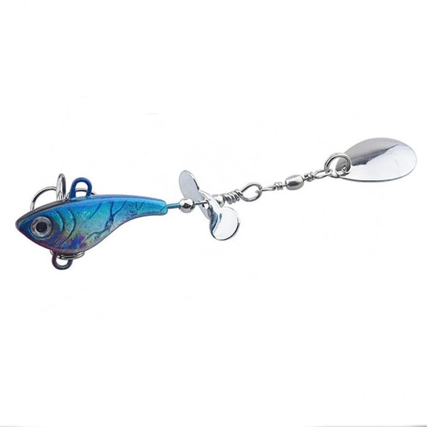 4-pack VIB-drag m propeller / sked 11,5 g - Olika färger