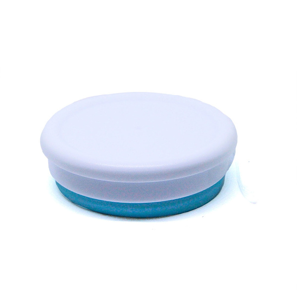 Ihopfällbar mugg i silikon - Flera färger Light blue