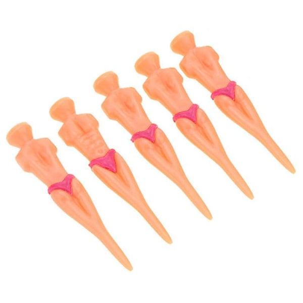 Gutter i thongs - plastpinner (6 stk) - Flere fargevalg Pink