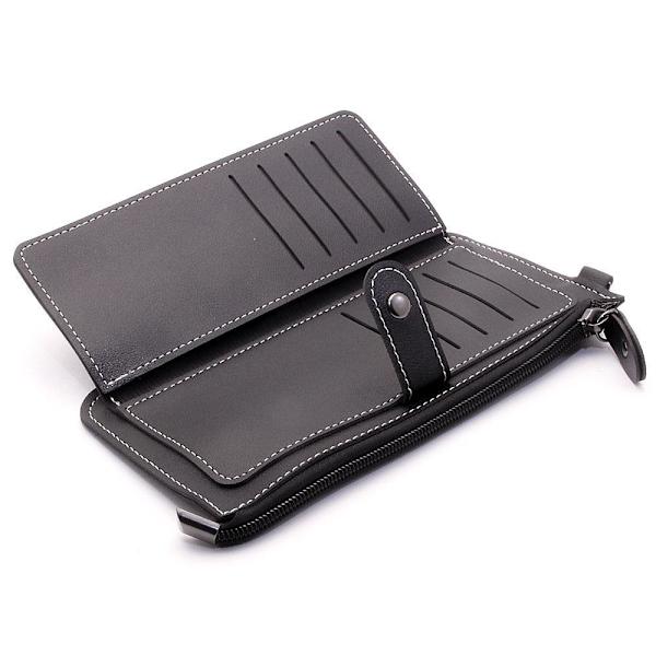Diskret kortholder Clutch Mono - Flere farver Black