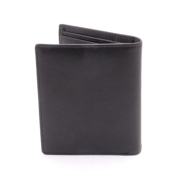 Liten plånbok Small Bifold Vertical PU - Svart Black