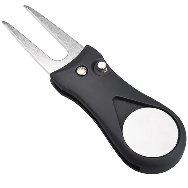 Greenlagare / Divot tool + markeringsknapp Svart