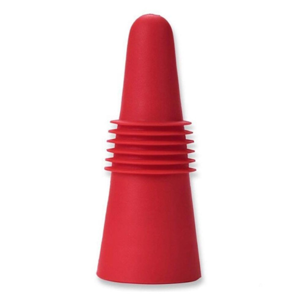 Flaskkork i silikon - Olika färger Red