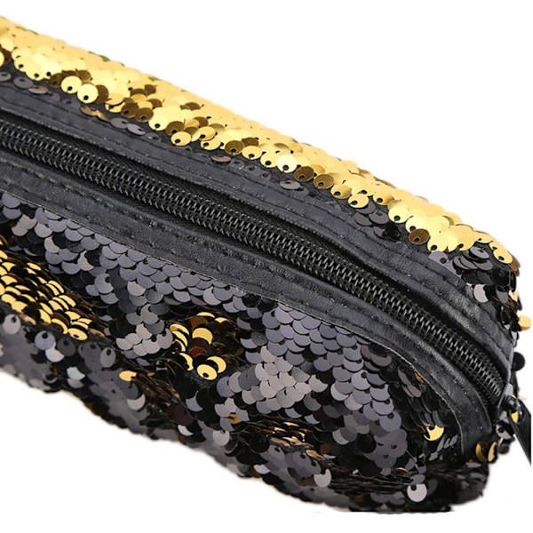 Sminkepung - Paljetter Fabulous  -  Flere farger Black