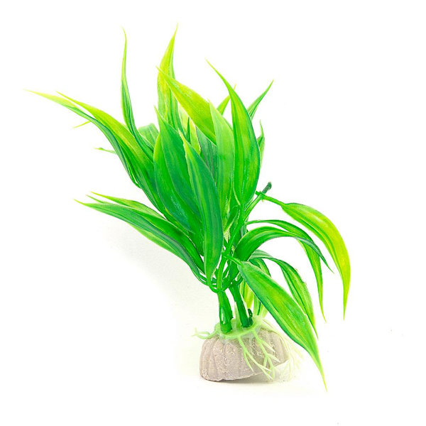 Akvarieplante / akvarieinnredning Kunstig - Buskete blader Grønn Green