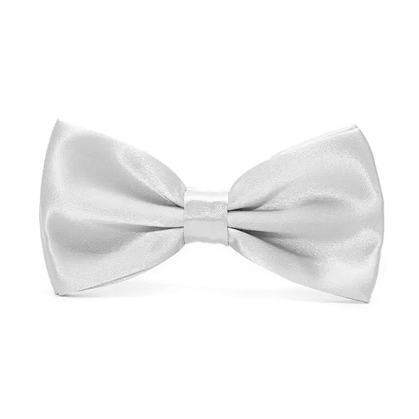 Klassisk ensfarvet butterfly - Forskellige farver White