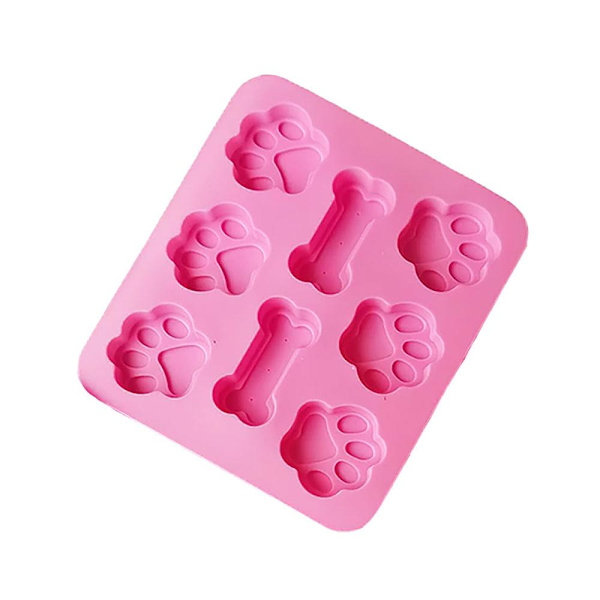 Silikonform for baking / sjokolade - Labber og hundeben