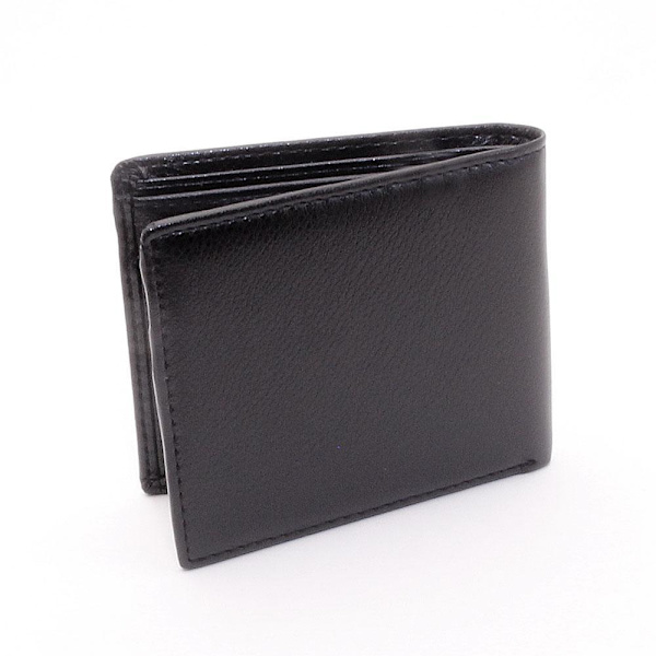 Lompakko Small Bifold Horizontal PU - Useita värejä Black