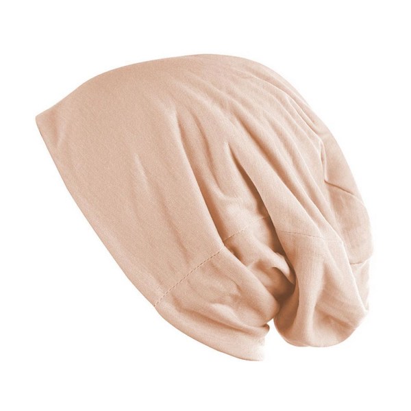 Enkel tynd hue / beanie - Forskellige farver Light pink