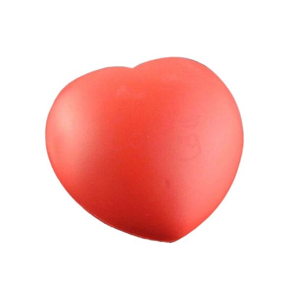 Stressball i skum - Hjerte Red