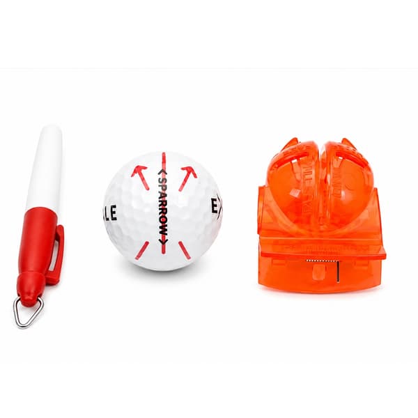 Linjemarkerare Klämma + Penna Red