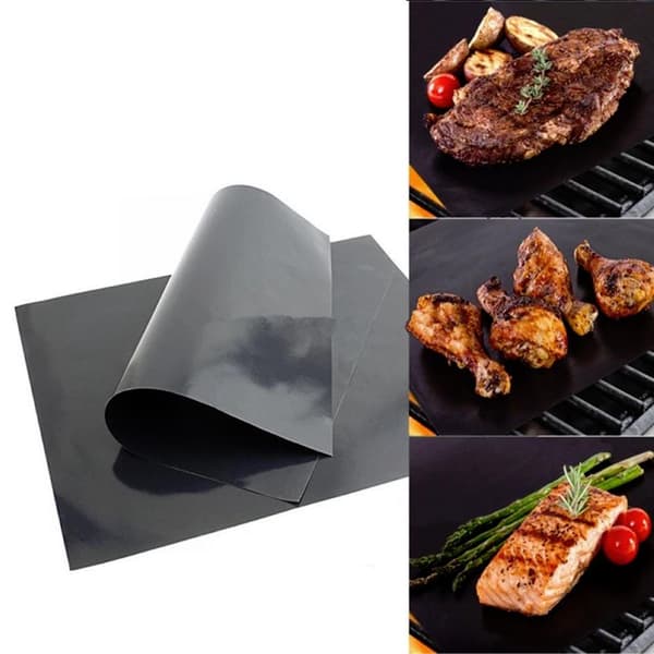 Non-stick Grillmatta 3-pack Svart