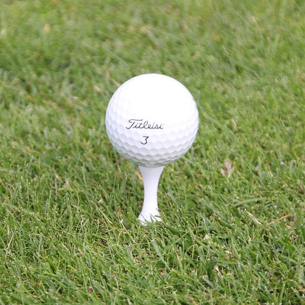 Golfpeggar i plast / Castlepeggar 30 mm (40 st) Vit