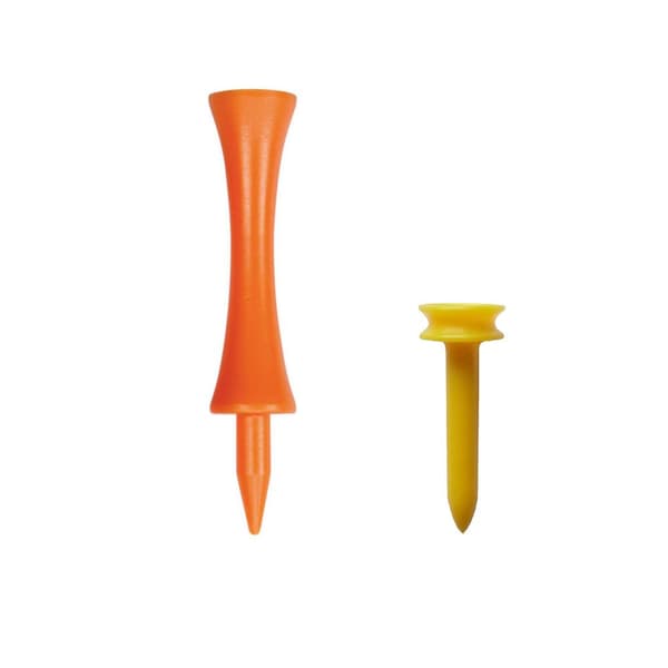 Paket Castle Golfpeggar i plast / Castlepeggar 50 + 5 mm (45 st)