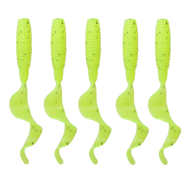 35-pack Jiggar Standard Curly Tail 55 mm