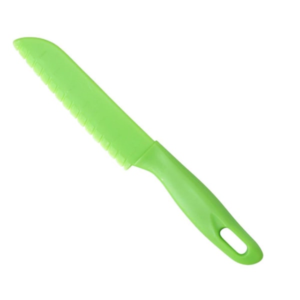 Frugtkniv i plast 21 cm - Flere farver Light green
