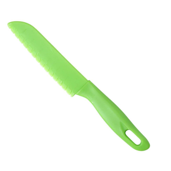 Fruktkniv i plast 21 cm - Flera färger Light green