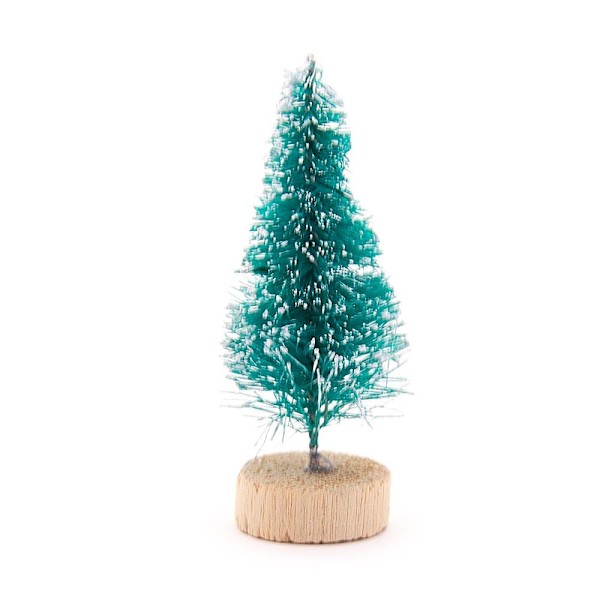 12-pack - Små julgranar 4 cm Juldekoration / Julpynt Green