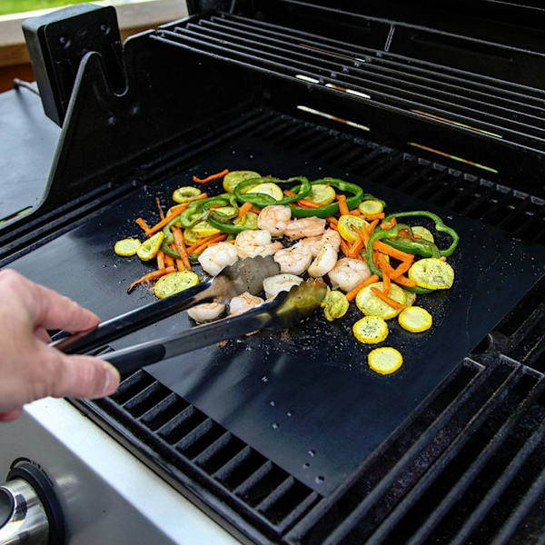 Non-stick Grillmatta 2-pack Svart
