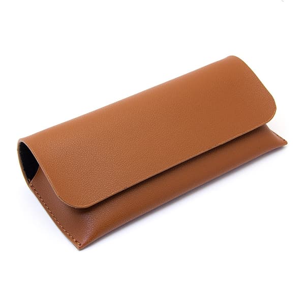 Rejält glasögonfodral / solglasögonfodral Premium Brun