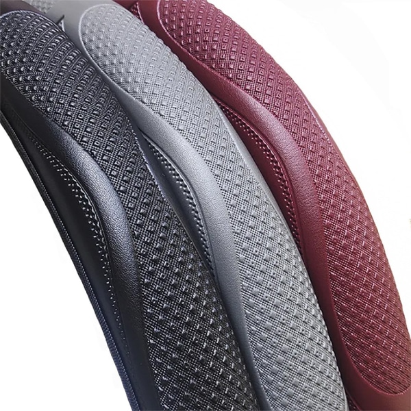 Antislip Rattmuffe / Rattskydd Elegant Lær - Velg farge Wine red