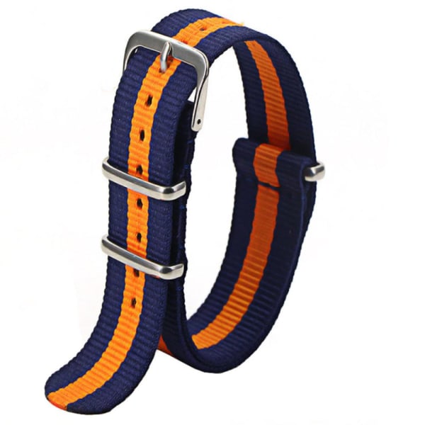 Klockarmband Natoband / nylonband 20 mm olika färger Orange