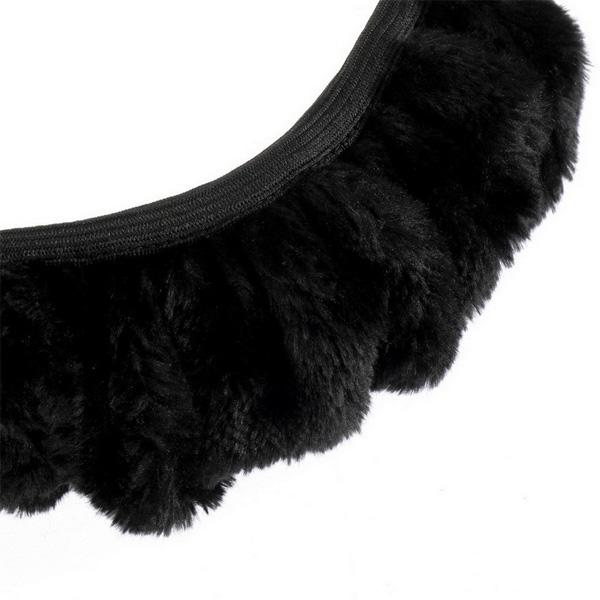 Fluffy rattmuff - Forskjellige farger Beige