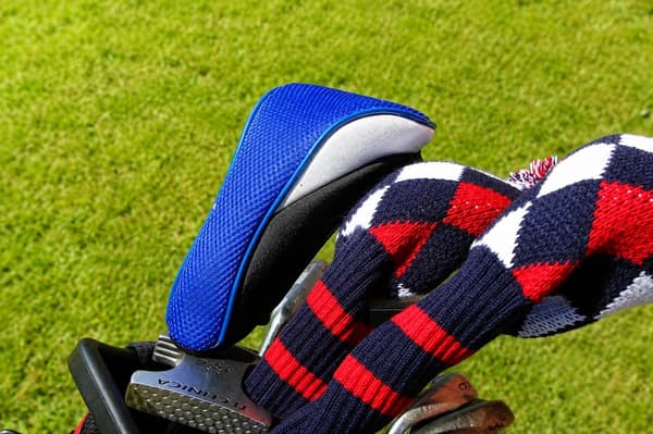 Headcover till fairwaywoods / hybrider Black