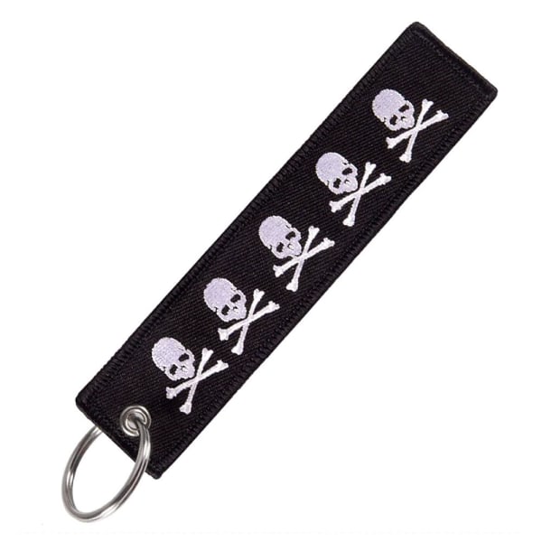 Nøkkelring Patch - Dødningehoder