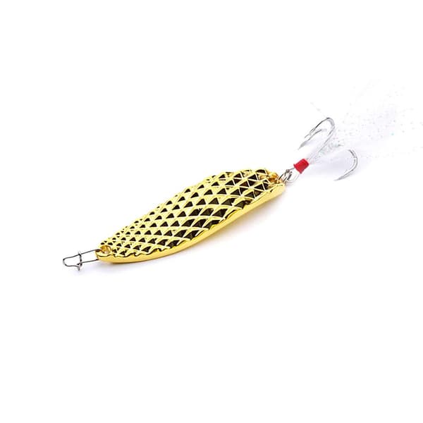4-pack Skeddrag "Dragon Scale" silver / guld - Olika storlekar Alt 2