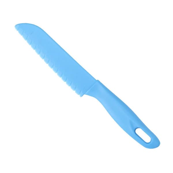 Fruktkniv i plast 21 cm - Fleire fargar Light blue