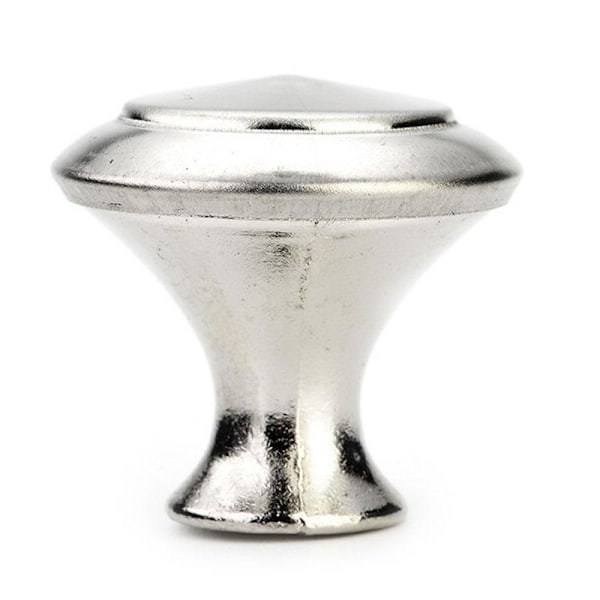 Knoppar 2-pack - Enkla knoppar i metall - Silverfärg Silver