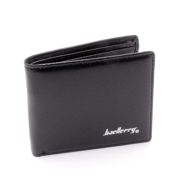 Liten plånbok Small Bifold Horizontal PU - Flera färger Black