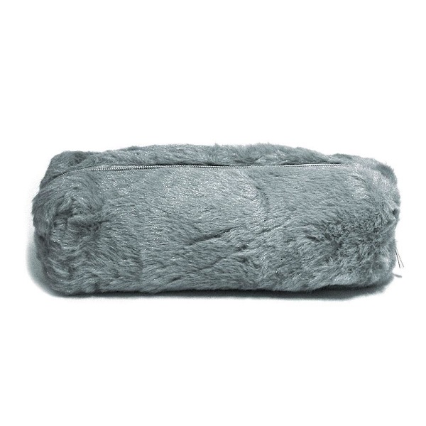 Penalhus / Makeup taske fluffy - Flere farver Grey