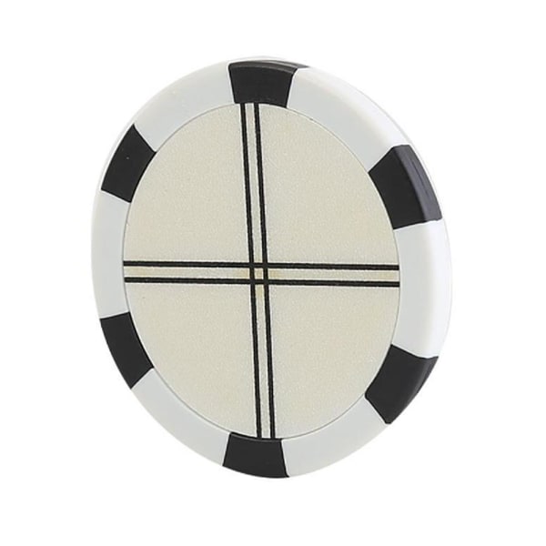 Markeringsknapp Poker - Flera färgval White