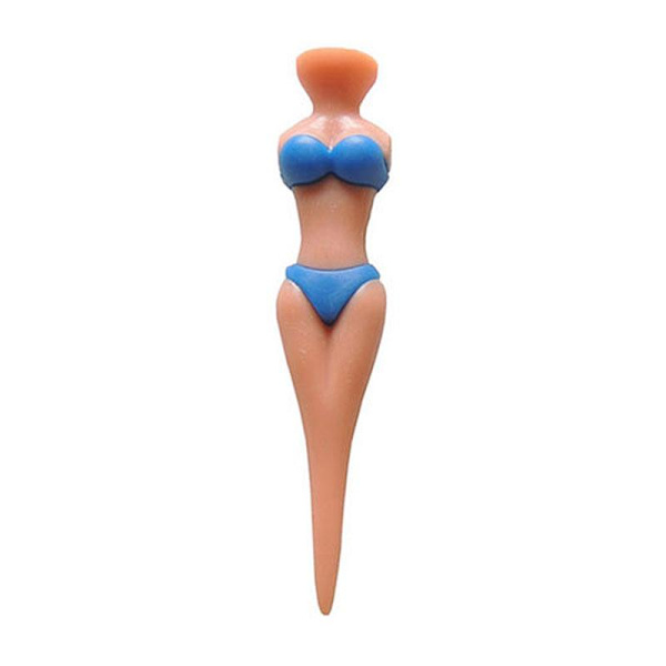 Bikini-jenter plastplugger 6-pakning - Flere fargevalg Blue