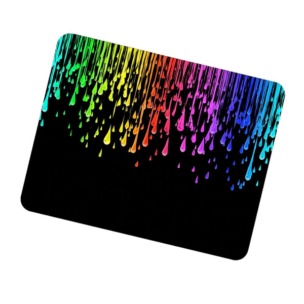 Musemåtte 22x18 cm - Drops of Color Multicolor