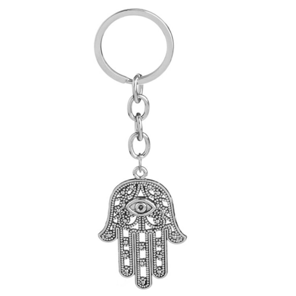 Nøkkelring - Hamsa-hånd