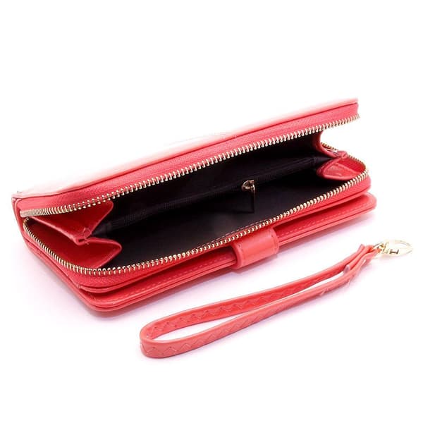 Rummelig damepung Classic Zipper Large - Flere farver Red