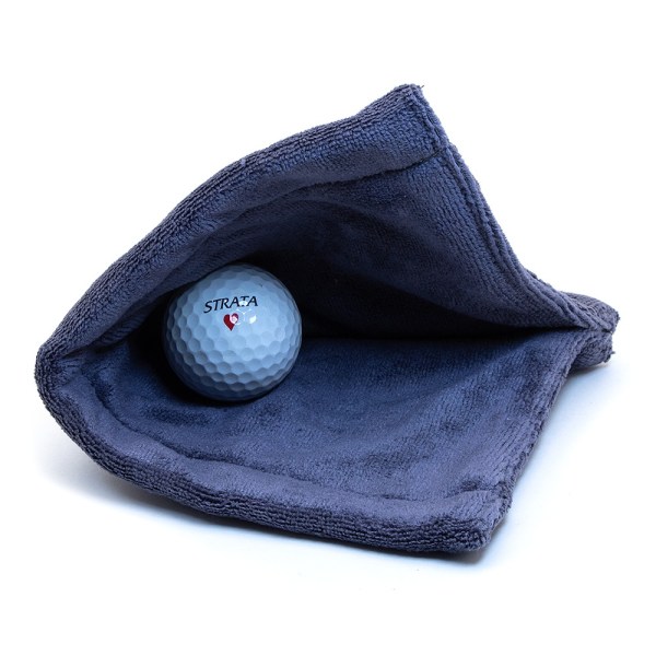 Mindre golfhåndklæde / rengøringshåndklæde Grey