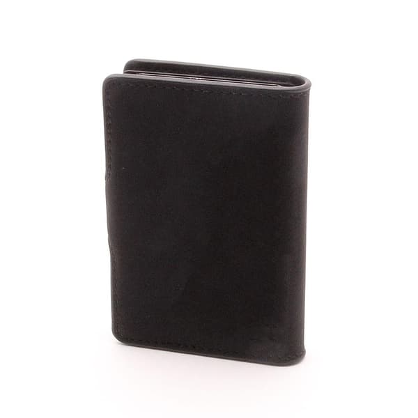 Kortfodral Card Case Fold Out Alu / Læder - Sort Black