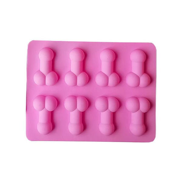Silikonform for baking / sjokolade - Penis
