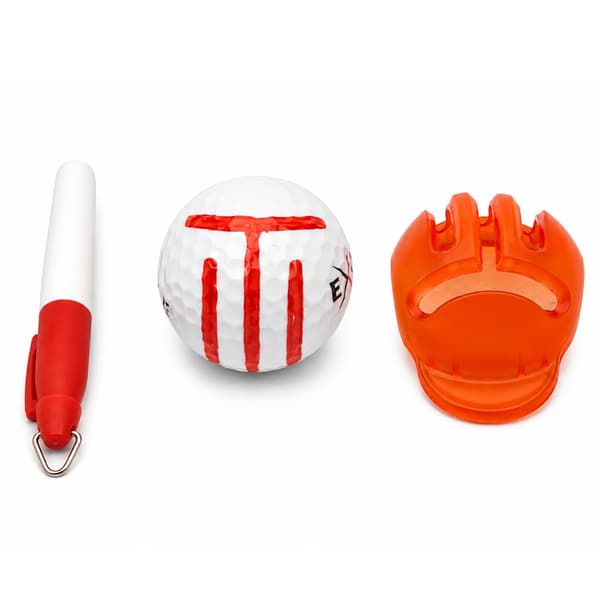 T-bollmarkeringsmall + Penna Röd
