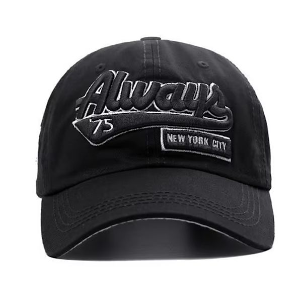 Keps "Always" - Svart Black