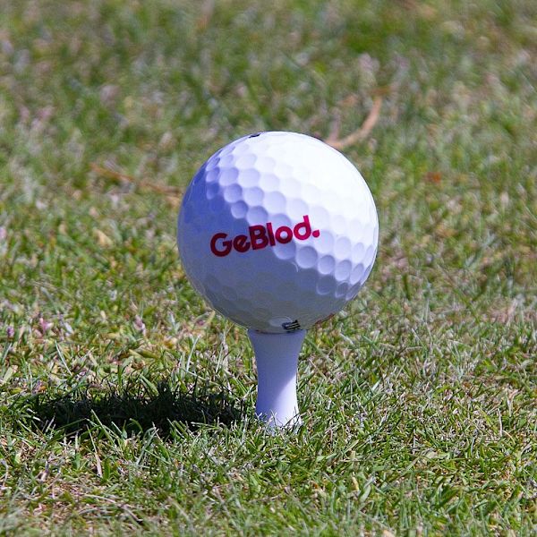 Golfplugger i plast / Castleplugger 24 mm (40 stk) White