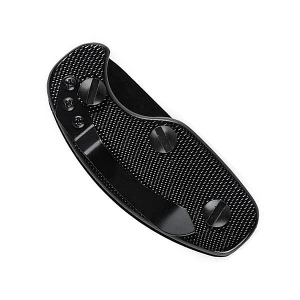 Robust foldbar nøgleholder i metal - Sort Black