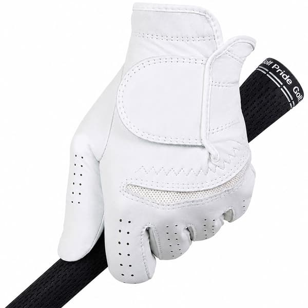 Vit golfhandske höger – storlek S–XL White R/M